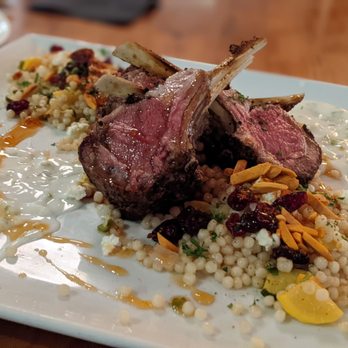 The West Table signature dishes Beet Salad
Pork Chop
Chicken Fried Elk